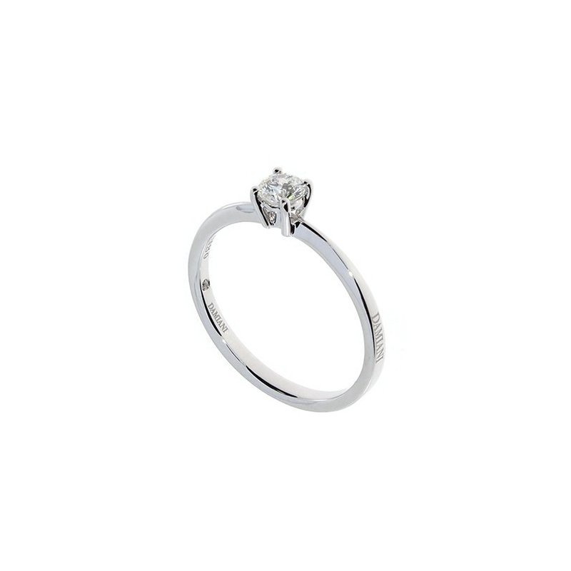Damiani - Anello Luce - Oro Bianco - Diamante