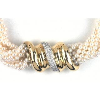 Damiani - Collana In Oro Misto - Diamante H