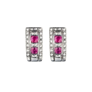 Damiani - Orecchini Belle Epoque - Oro Bianco - Diamante