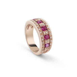 Damiani - Anello Belle Epoque - Oro Rosa - Diamante
