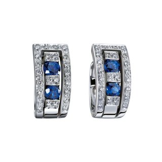 Damiani - Orecchini Belle Epoque - Oro Bianco - Diamante