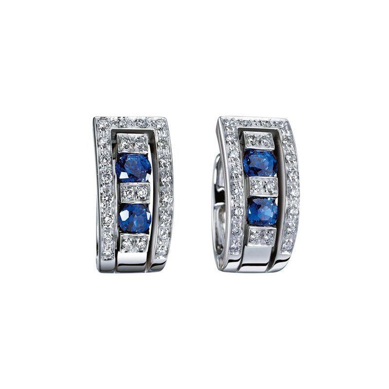 Damiani - Orecchini Belle Epoque - Oro Bianco - Diamante