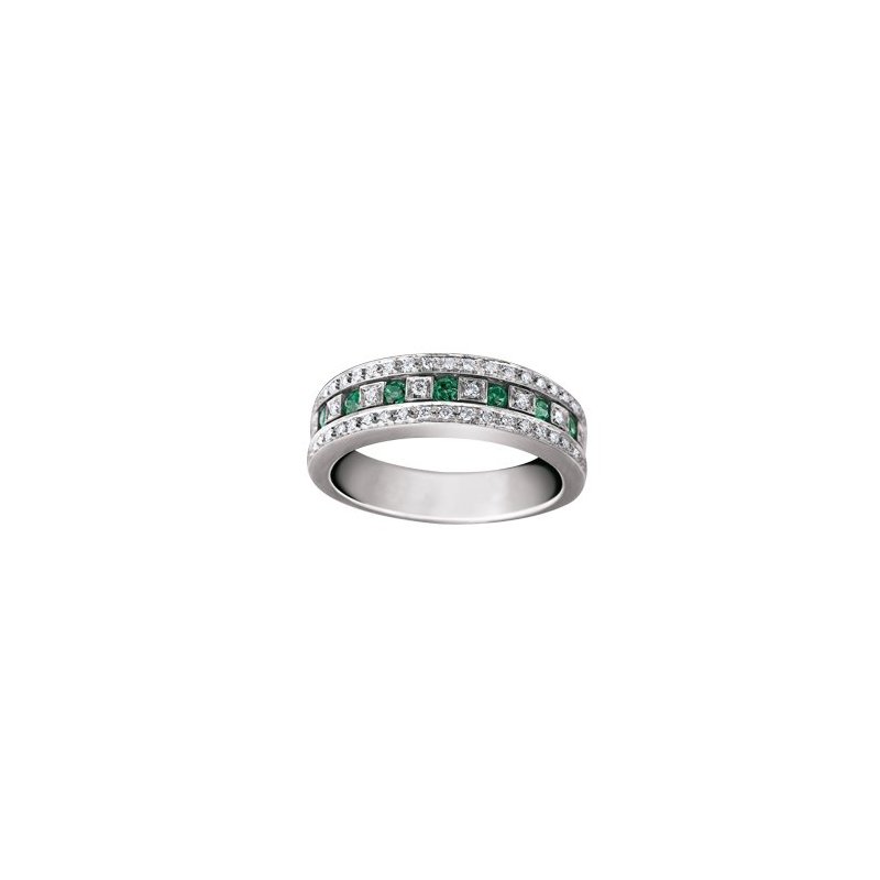 Damiani - Anello Belle Epoque - Oro Bianco - Diamante