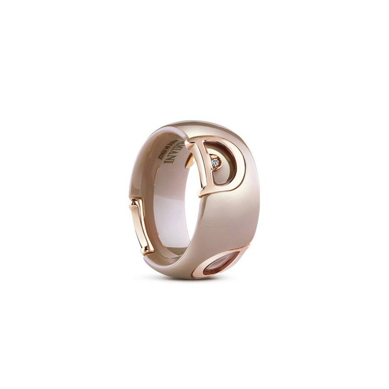Damiani - Anello D.Icon - Oro Rosa - Diamante