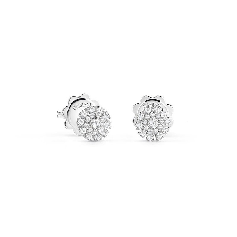Damiani - Orecchini Margherita - Oro Bianco - Diamante