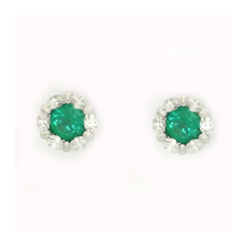 Damiani - Orecchini Bucaneve - Oro Bianco - Diamante