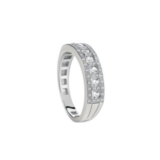 Damiani - Anello Belle Epoque - Oro Bianco - Diamante