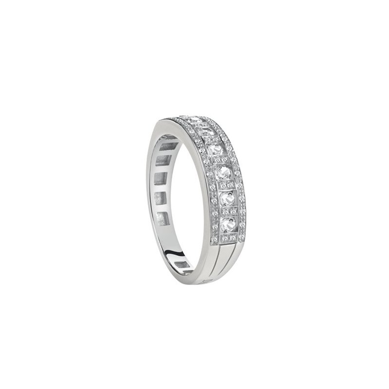 Damiani - Anello Belle Epoque - Oro Bianco - Diamante