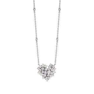 Damiani - Collierino Mimosa - Oro Bianco - Diamante