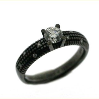 Damiani - Anello Metropolitan - Oro Brunito - Diamante