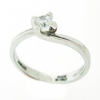 Damiani - Anello Valentino - Oro Bianco - Diamante