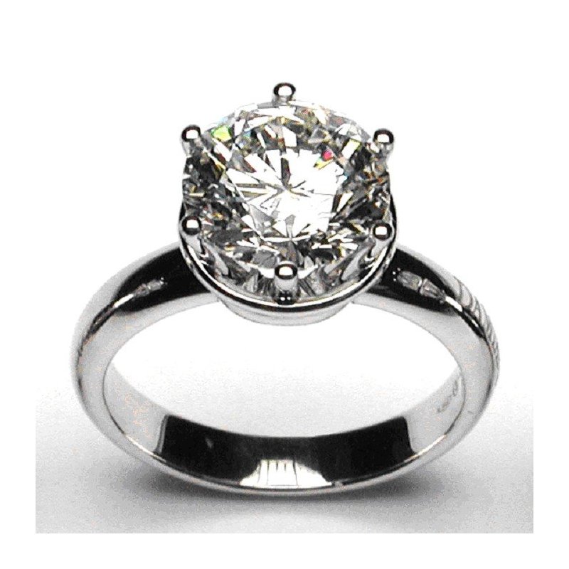 Damiani - Anello Minou - Oro Bianco - Diamante