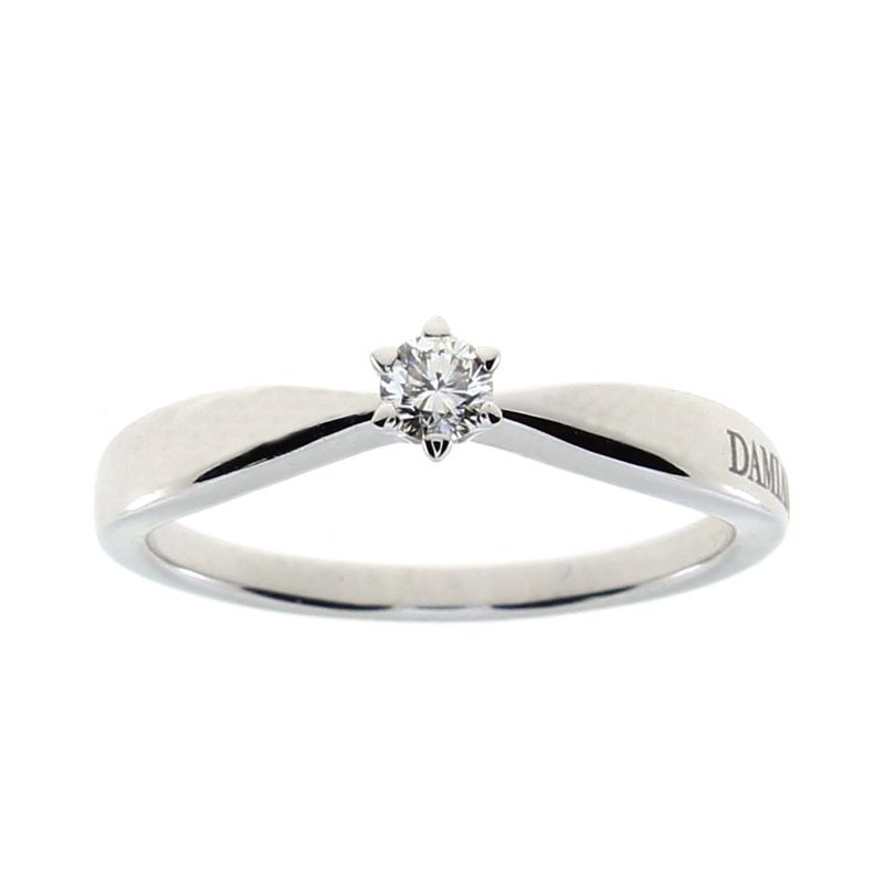 Damiani - Anello Sei Tu - Oro Bianco - Diamante