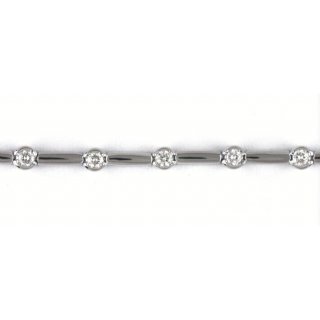Damiani - Bracciale I Tennis - Oro Bianco - Diamante