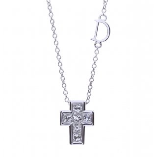 Damiani - Collierino In Oro Bianco - Princess - 0.35Ct