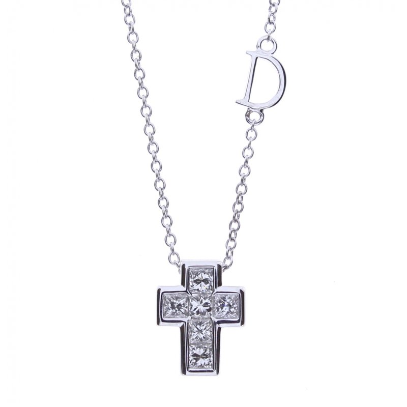 Damiani - Collierino In Oro Bianco - Princess - 0.35Ct