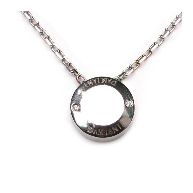 Damiani - Collierino Blasoni - Oro Bianco - Diamante