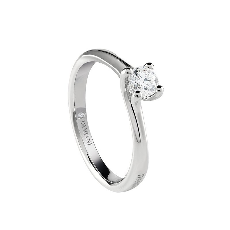 Damiani - Anello In Oro Bianco - Diamante