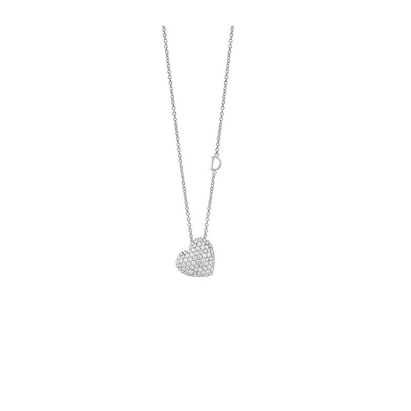 Damiani - Collierino In Oro Bianco - Diamante