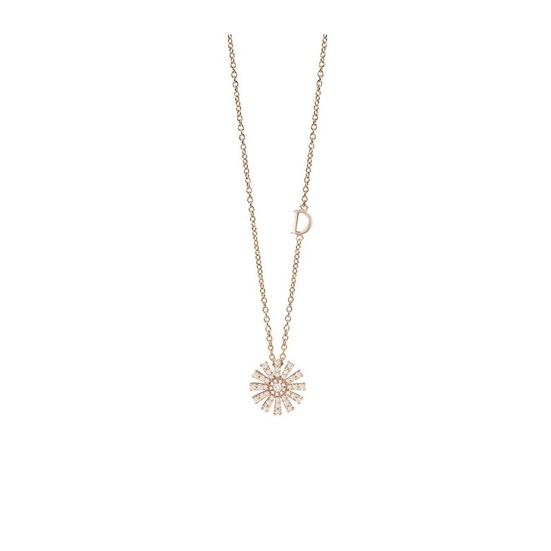 Damiani - Collierino Margherita - Oro Rosa - Diamante