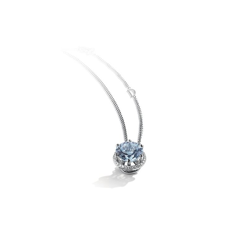 Damiani - Collierino Minou - Oro Bianco - Diamante