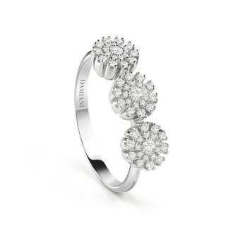 Damiani - Anello Margherita - Oro Bianco - Diamante