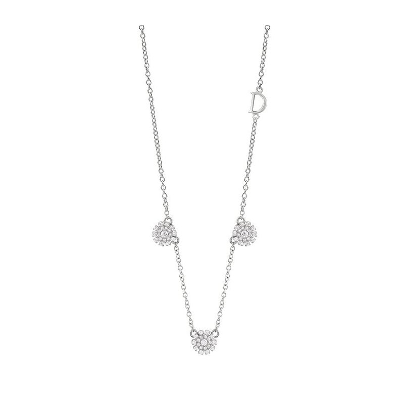Damiani - Collana Margherita - Oro Bianco - Diamante