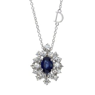 Damiani - Collierino Mimosa - Oro Bianco - Diamante