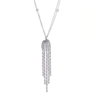 Damiani - Collierino Sorgente D - Oro Bianco - Diamante
