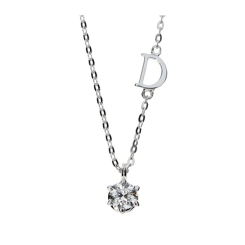 Damiani - Collierino In Oro Bianco - Diamante