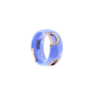 Damiani - Anello D.Icon - Oro Rosa - Ceramica