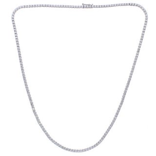 Damiani - Collana Timeless Classico - Oro Bianco - Diamante
