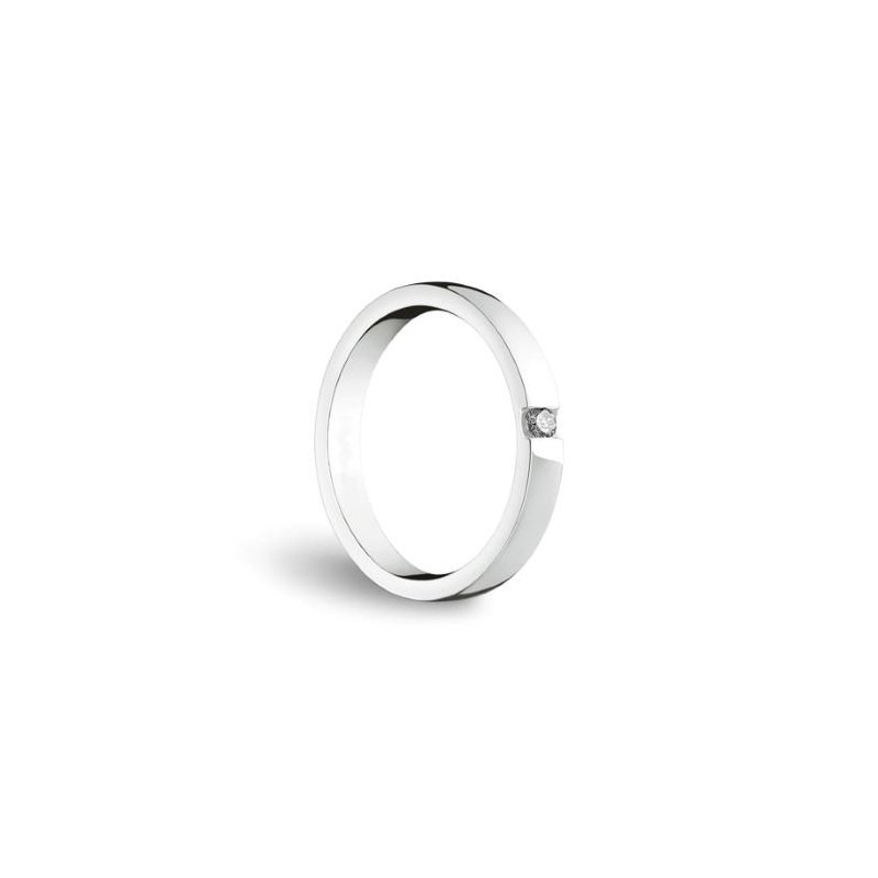 Damiani - Anello Veramore - Oro Bianco - Diamante