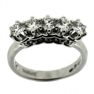 Damiani - Veretta Minou - Oro Bianco - Diamante