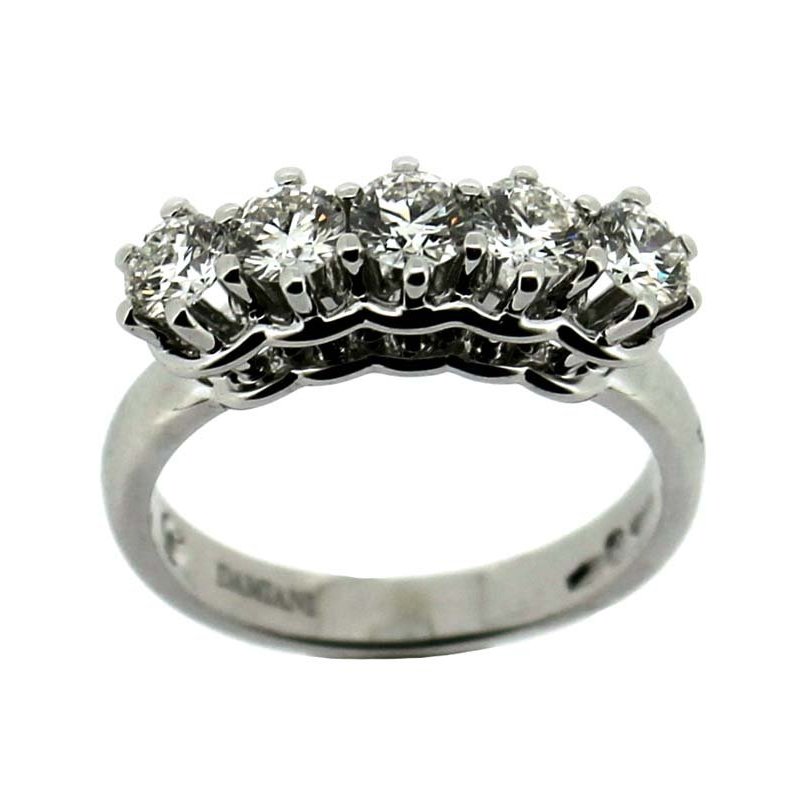 Damiani - Veretta Minou - Oro Bianco - Diamante