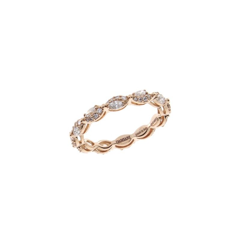 Damiani - Anello Emozioni D - Oro Rosa - Diamante