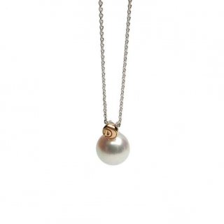 Damiani - Collierino In Oro Bianco - Perle Giapponesi