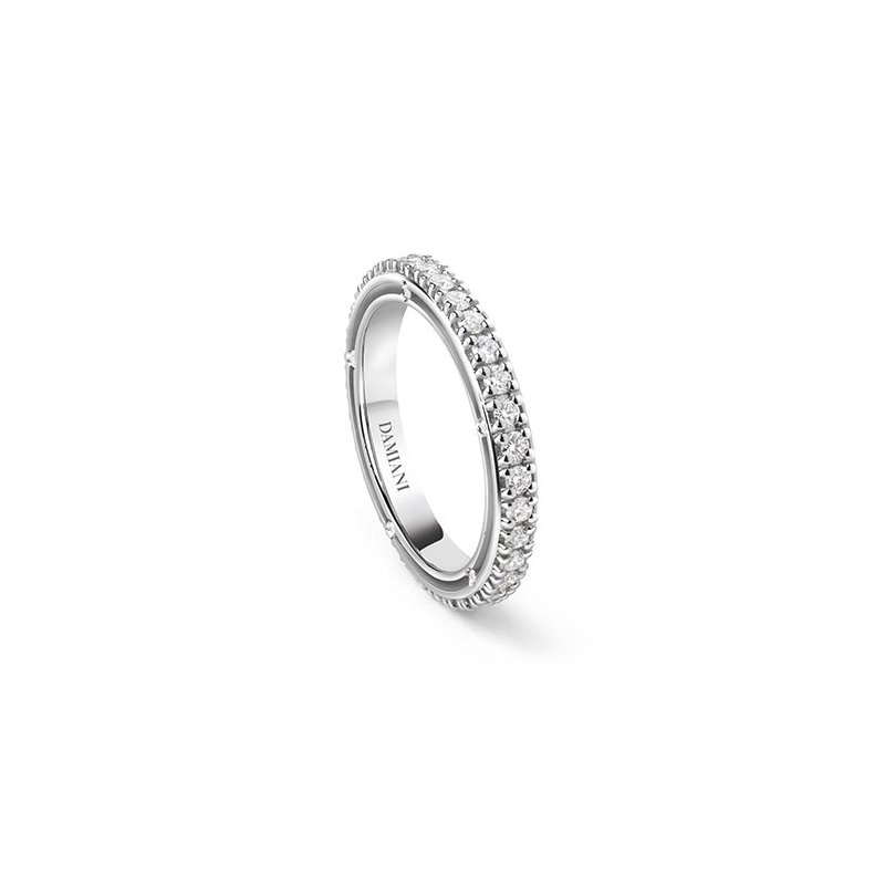 Damiani - Veretta D.Side - Oro Bianco - Diamante