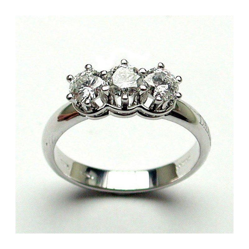 Damiani - Veretta Minou - Oro Bianco - Diamante
