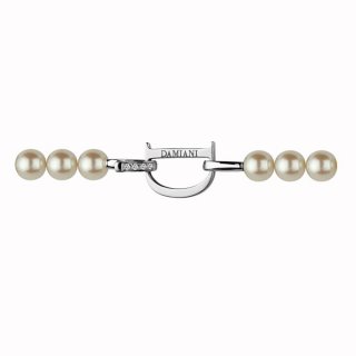 Damiani - Fermaglio In Oro Bianco - Diamante Rotondo
