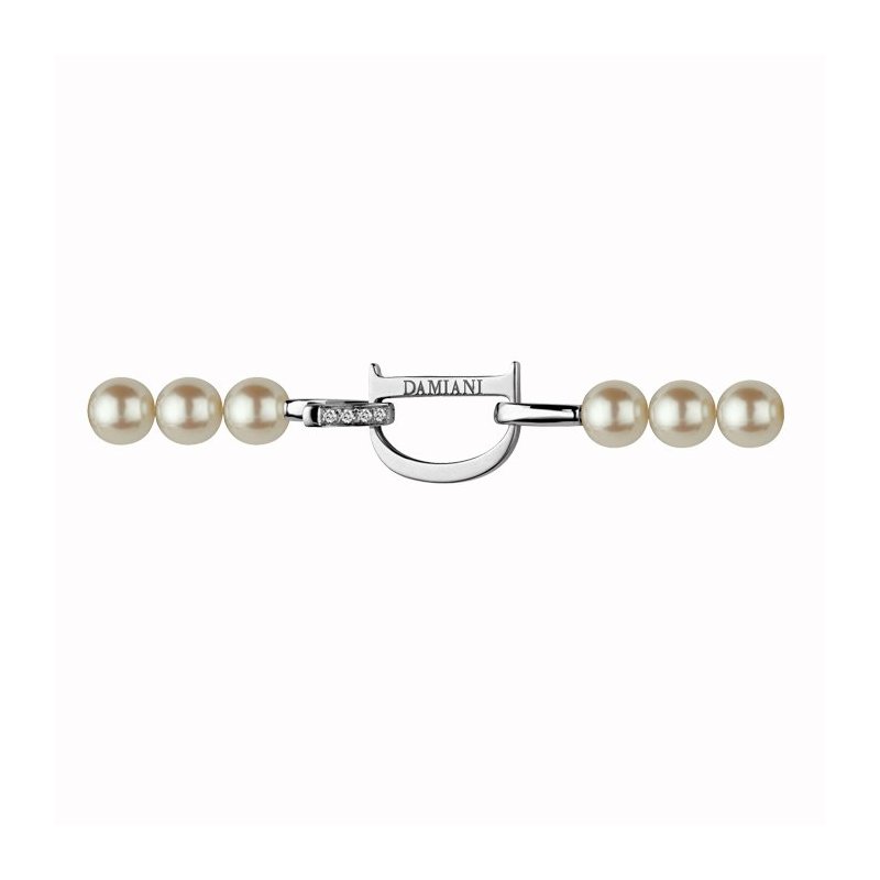 Damiani - Fermaglio In Oro Bianco - Diamante Rotondo