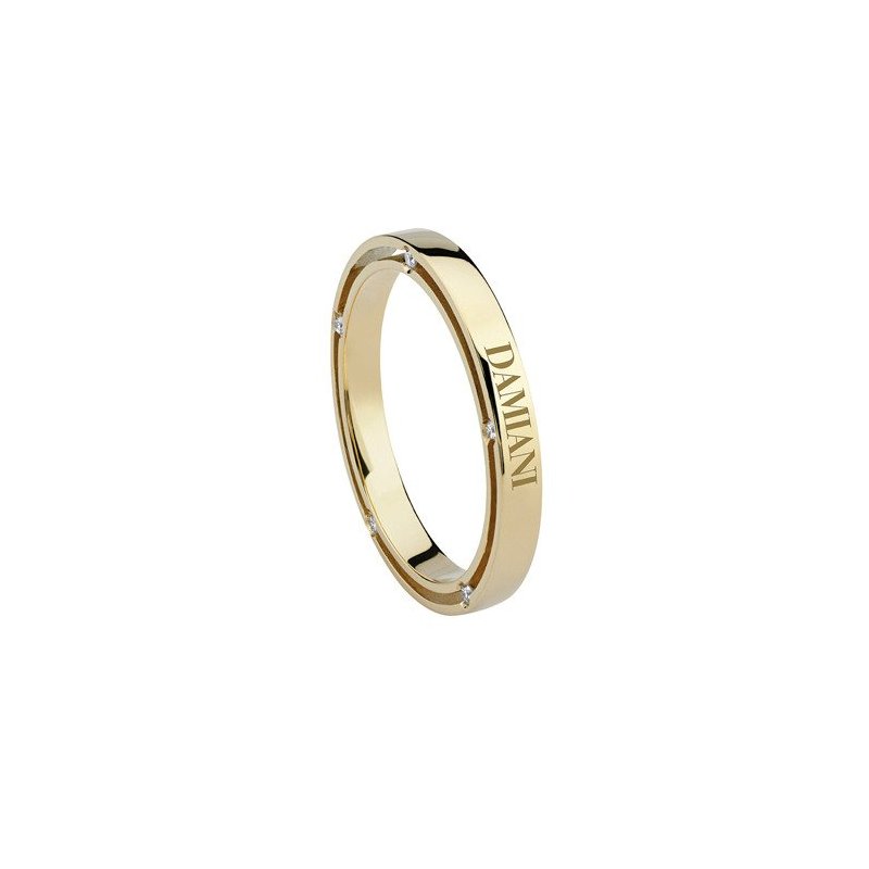 Damiani - Anello D.Side - Oro Giallo - Diamante