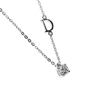 Damiani - Collierino Scelgo Te - Oro Bianco - Diamante