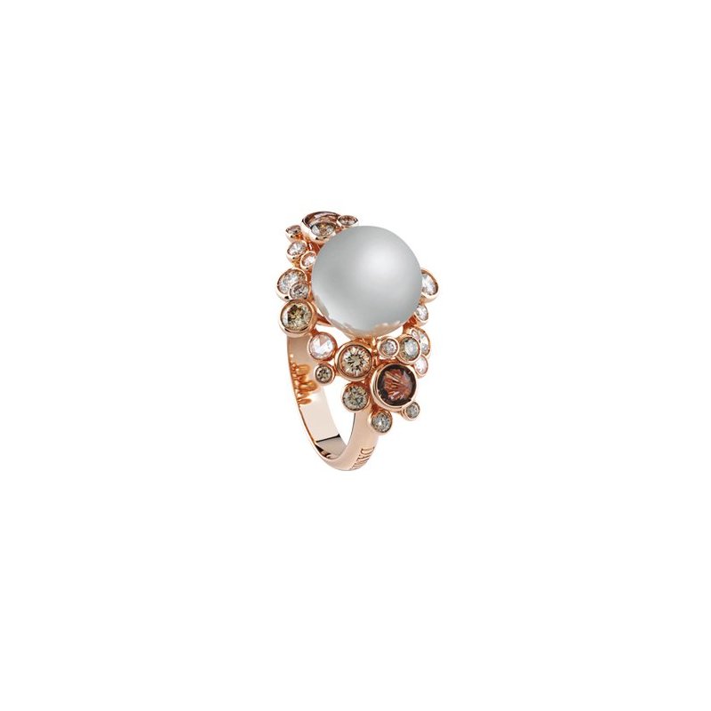 Damiani - Anello Bubbles - Oro Rosa - Diamante