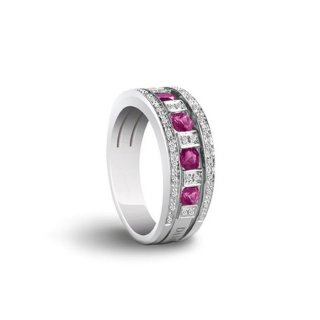 Damiani - Anello Belle Epoque - Oro Bianco - Diamante