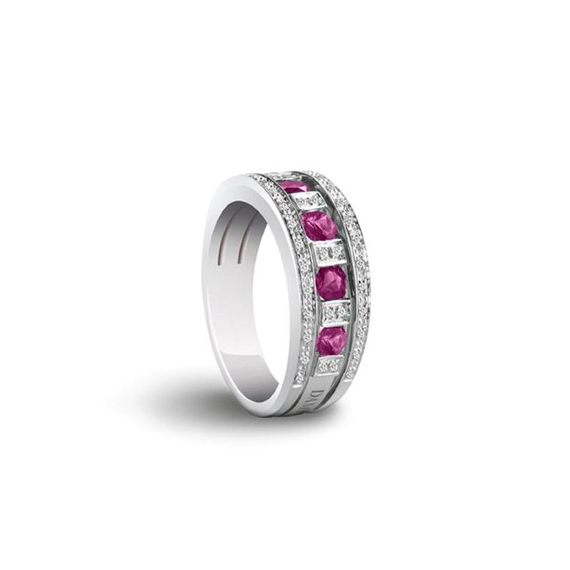 Damiani - Anello Belle Epoque - Oro Bianco - Diamante