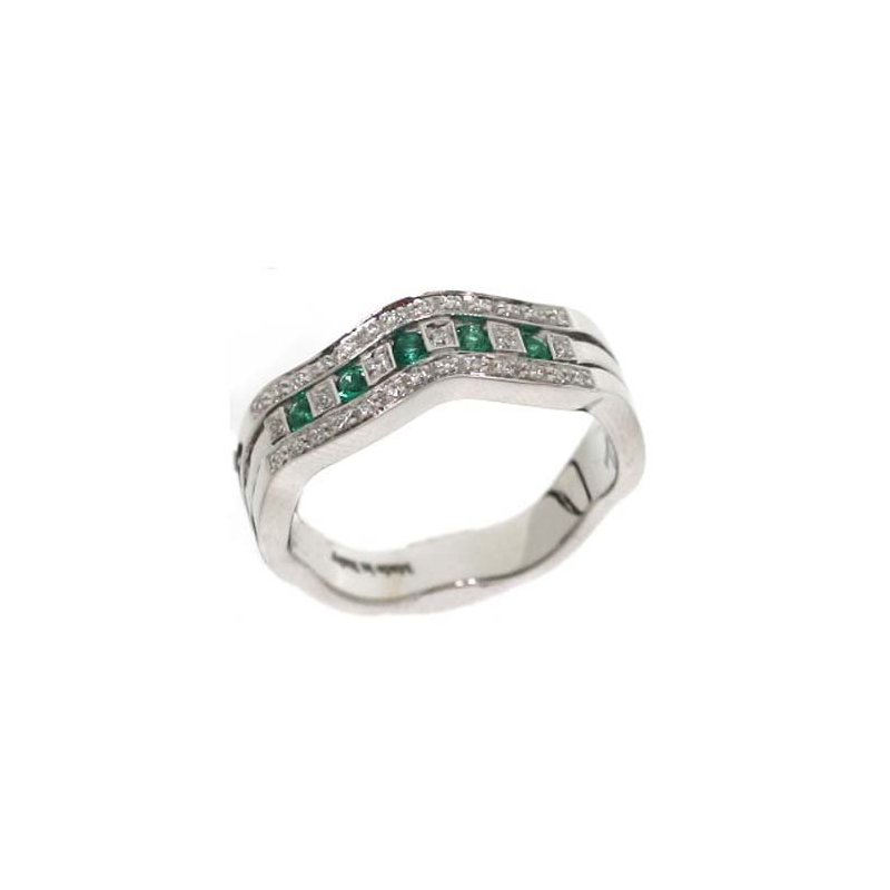 Damiani - Anello Belle Epoque - Oro Bianco - Diamante