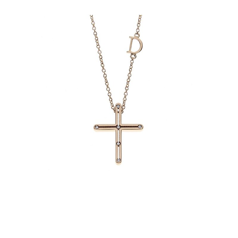 Damiani - Collierino D.Side - Oro Rosa - Diamante
