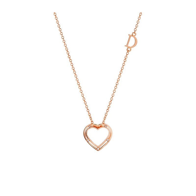 Damiani - Collierino D.Side - Oro Rosa - Diamante