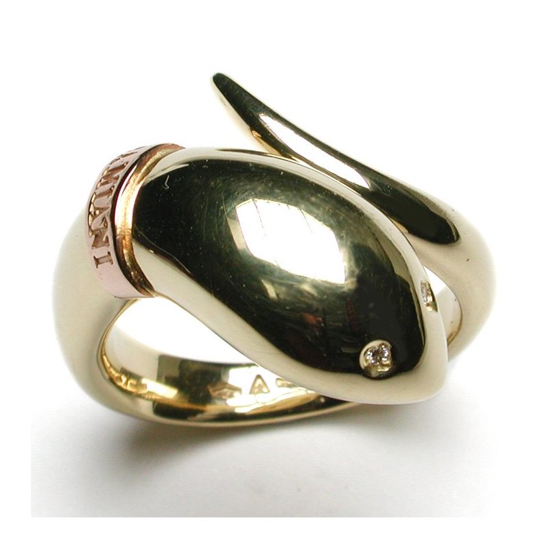 Damiani - Anello Infinito - Oro Giallo - Diamante